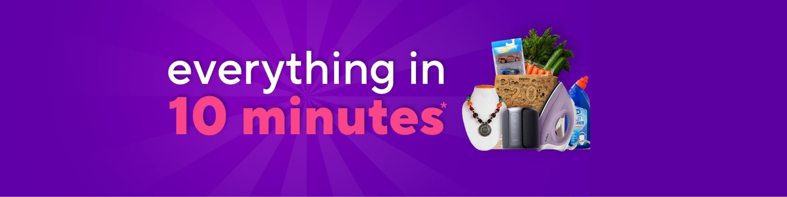 Zepto company banner