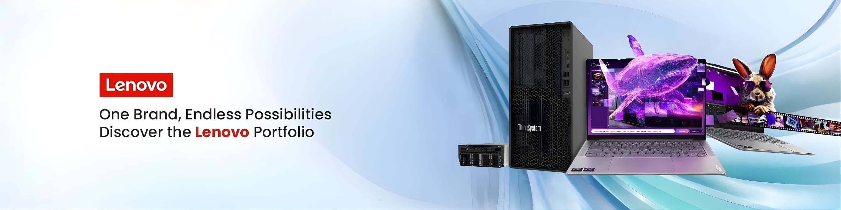Lenovo company banner