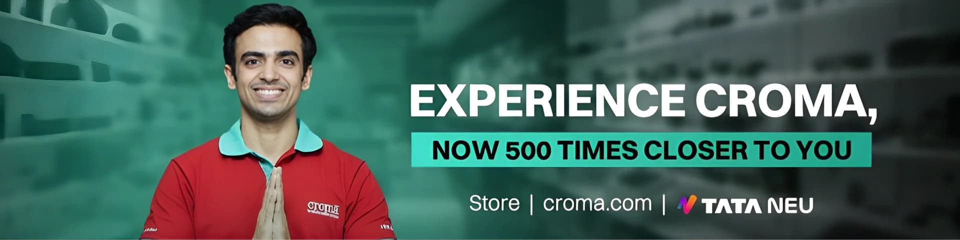 Croma company banner