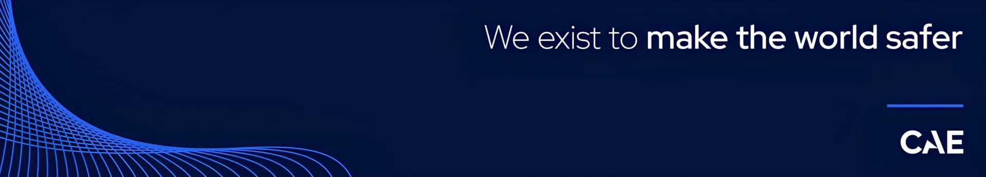 CAE company banner