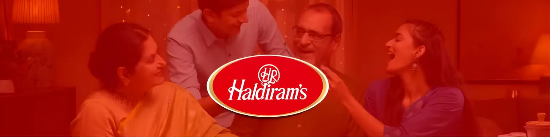 Haldiram’s company banner
