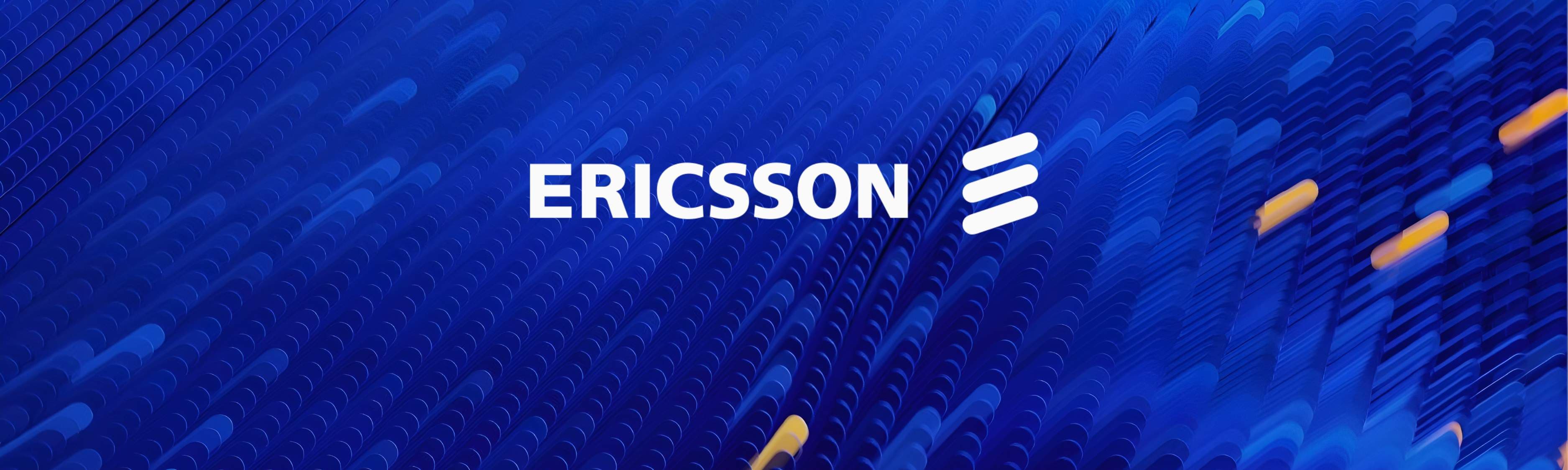 Ericsson company banner