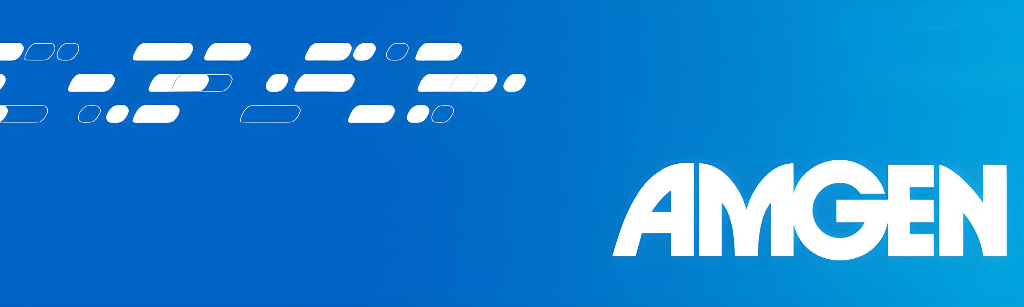 Amgen company banner