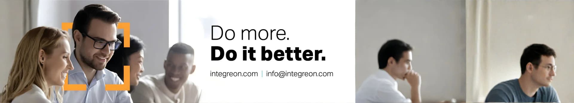 Integreon company banner