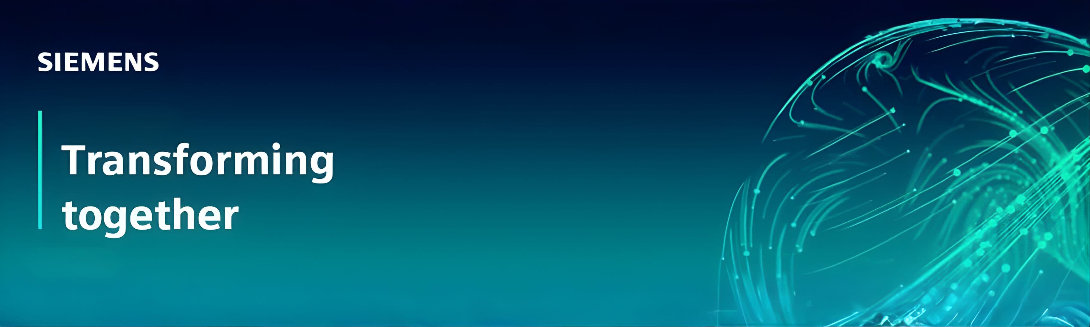 Siemens company banner