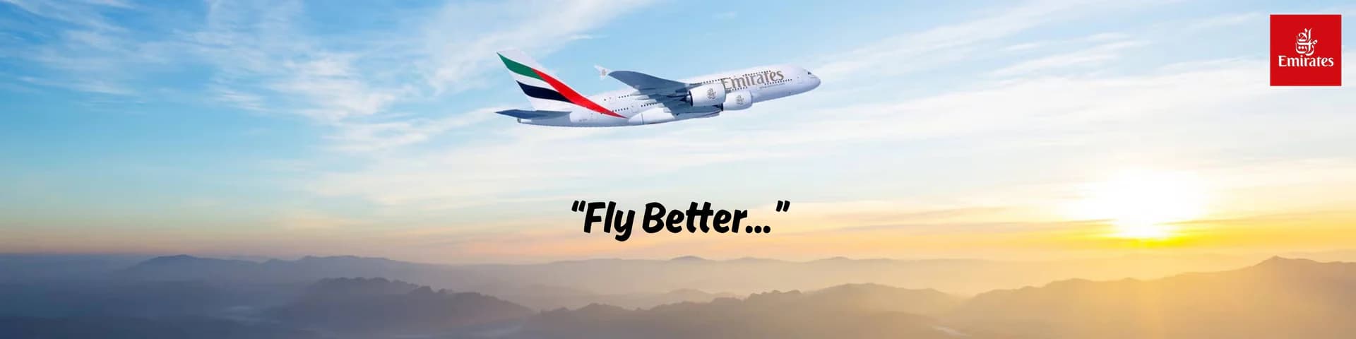 Emirates company banner