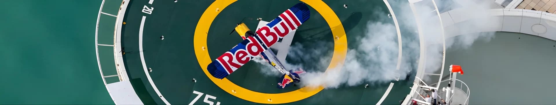 Red Bull company banner