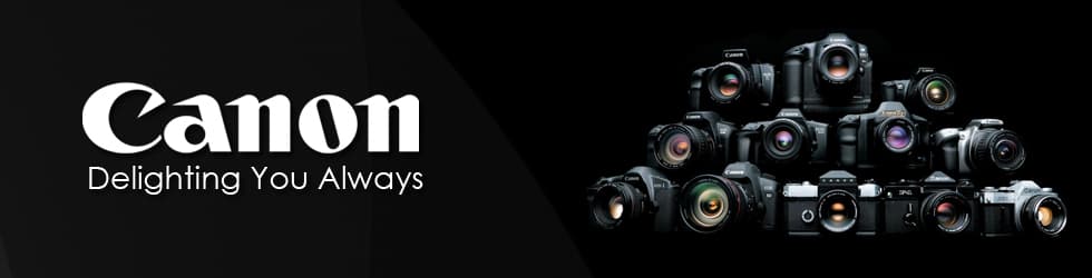 Canon company banner