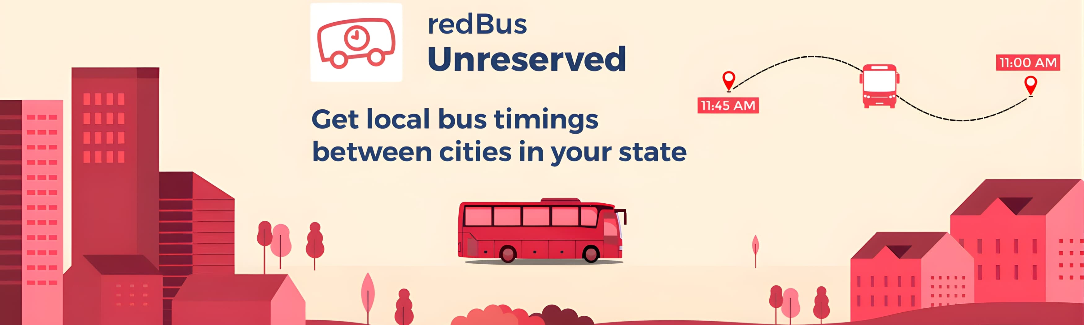 redBus company banner