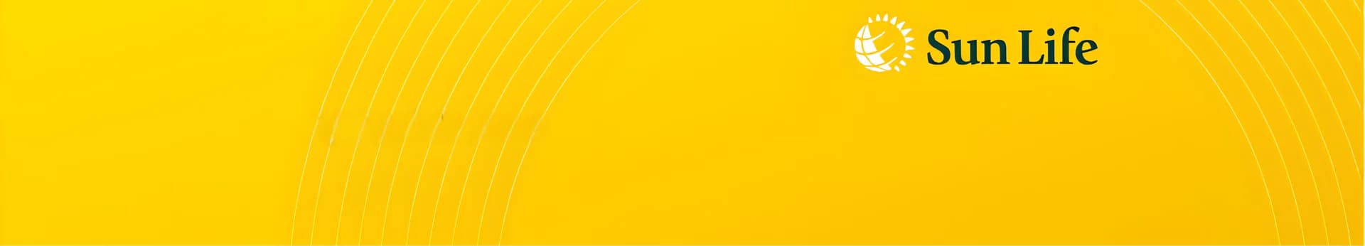 Sun Life company banner