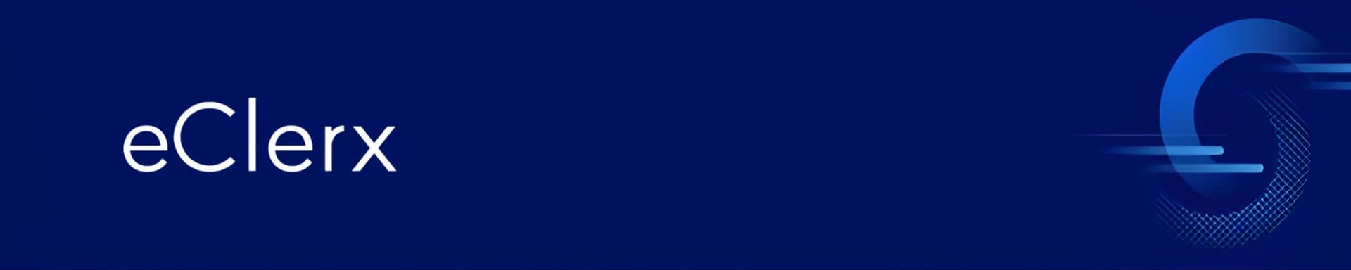 eClerx company banner