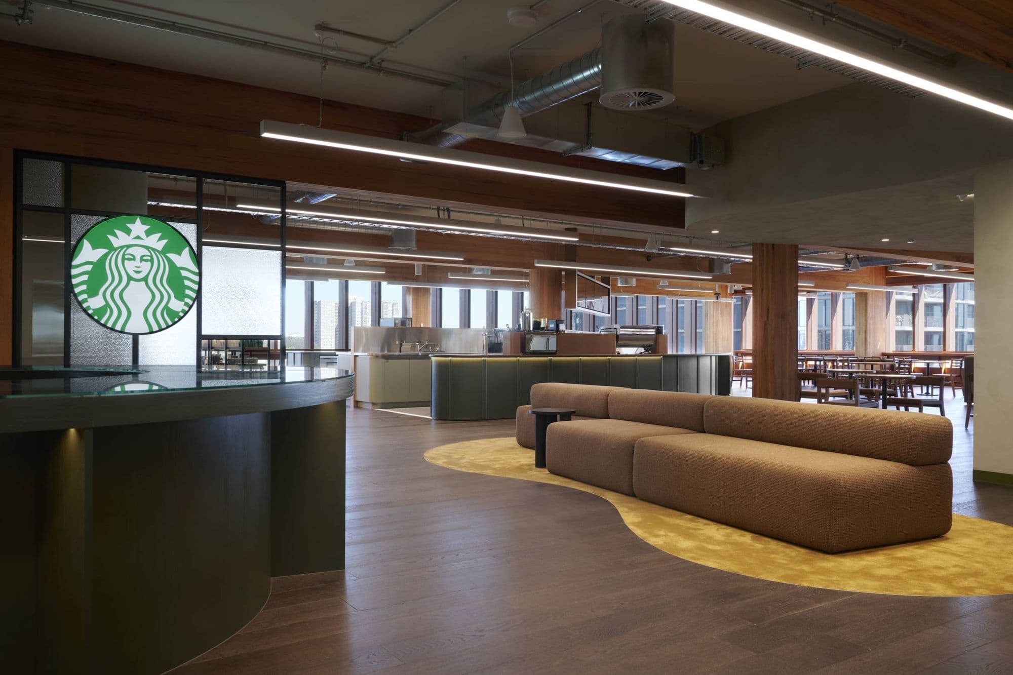 Starbucks office environment 3