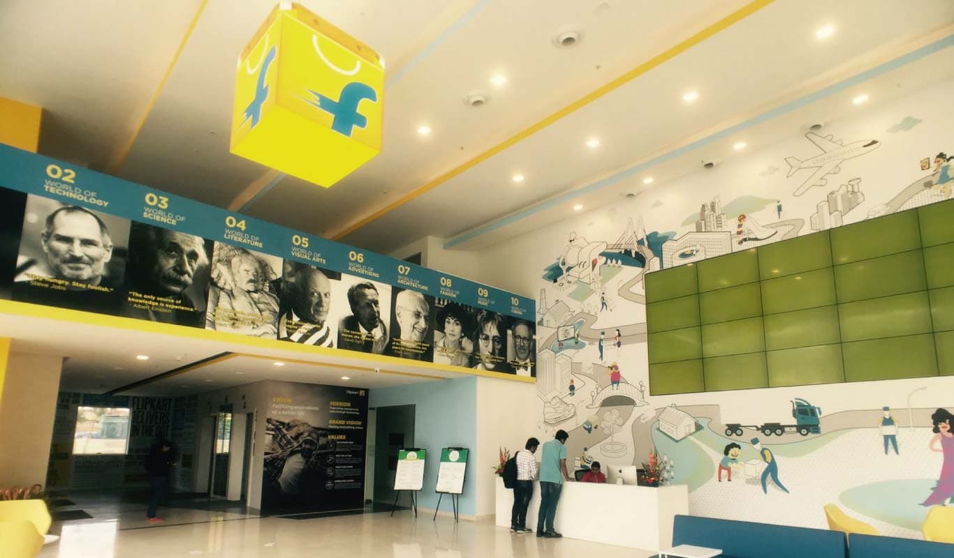 Flipkart office environment 1